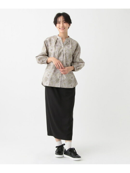 楽天市場】【SALE／40%OFF】タックデザインスキッパーブラウス 