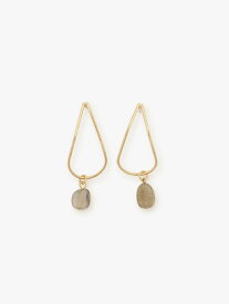 ティアドロップピアス Afternoon Tea LIVING アフタヌーンティー・リビング アクセサリー・腕時計 ピアス グレー[Rakuten Fashion]