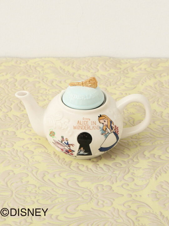 楽天市場 Sale 60 Off ディズニーコレクション アリス ティーポット Afternoon Tea アフタヌーンティー リビング 生活雑貨 キッチン ダイニング ホワイト Rba E Rakuten Fashion Afternoon Tea Living
