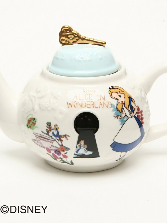 楽天市場 Sale 60 Off ディズニーコレクション アリス ティーポット Afternoon Tea アフタヌーンティー リビング 生活雑貨 キッチン ダイニング ホワイト Rba E Rakuten Fashion Afternoon Tea Living