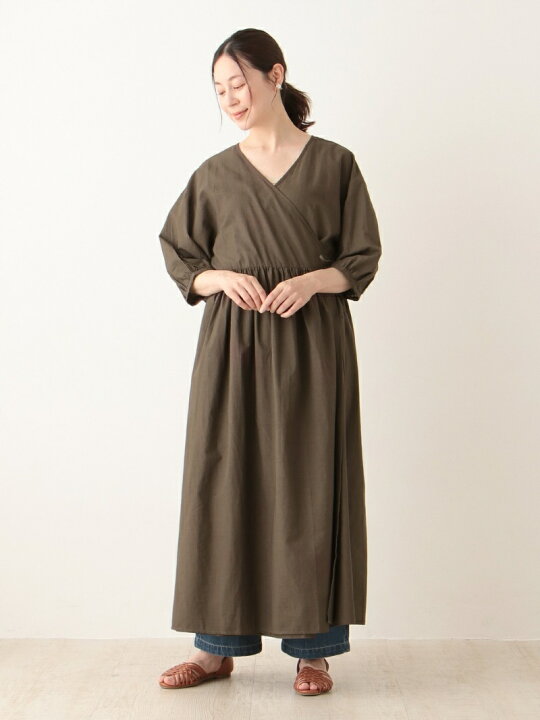楽天市場】【SALE／30%OFF】インド綿カシュクールワンピース Afternoon 