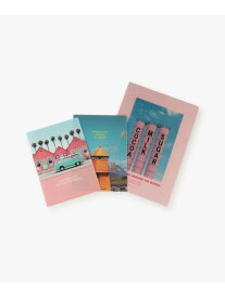 ファイルセット/Accidentally Wes Anderson Afternoon Tea LIVING アフタヌーンティー・リビング 文房具 その他の文房具 ピンク[Rakuten Fashion]