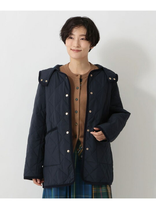 楽天市場】【SALE／30%OFF】タータンチェック柄フード付きキルト 