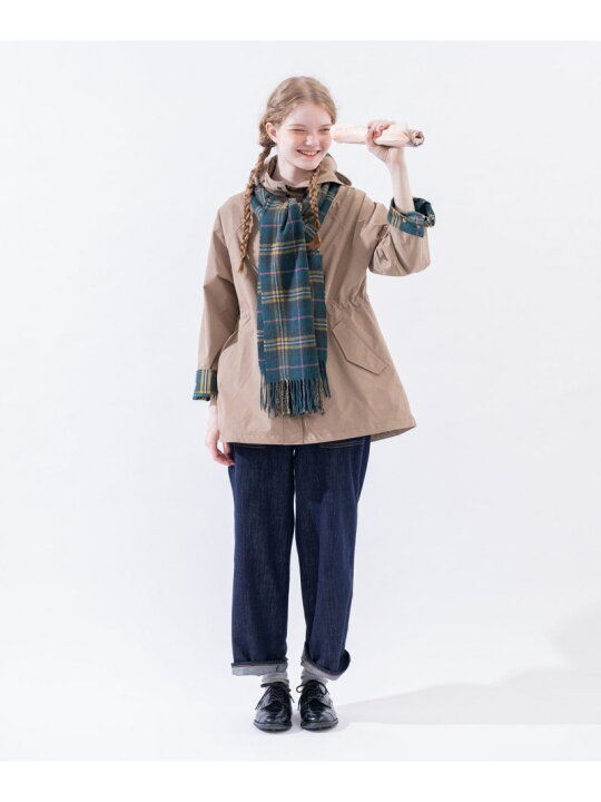 楽天市場】【SALE／30%OFF】タータンチェック柄フード付きジャケット 