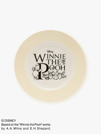 プレートS/ディズニーコレクション・Winnie the Pooh Afternoon Tea LIVING アフタヌーンティー・リビング 食器・調理器具・キッチン用品 食器・皿 ホワイト[Rakuten Fashion]