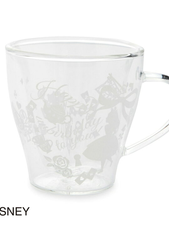 楽天市場 Rakuten Fashion Ef23 ハート型耐熱ダブルウォールマグカップ ディズニーコレクション アリス Afternoon Tea アフタヌーンティー リビング その他 その他 Afternoon Tea Living