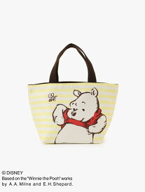 舟形ミニトートバッグ/ディズニーコレクション・Winnie the Pooh Afternoon Tea LIVING アフタヌーンティー・リビング バッグ トートバッグ イエロー[Rakuten Fashion]