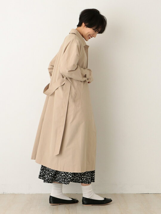 楽天市場 防花粉ステンカラーコート Afternoon Tea アフタヌーンティー リビング コート ジャケット コート ジャケットその他 ベージュ カーキ 送料無料 Rakuten Fashion Afternoon Tea Living