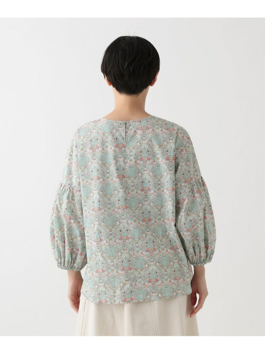 楽天市場】【SALE／30%OFF】パフ袖ブラウス/リバティプリント 