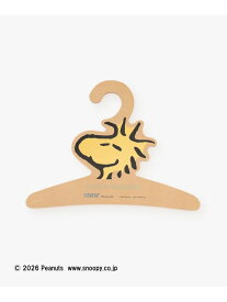 キッズウッドハンガー/PEANUTS Afternoon Tea LIVING アフタヌーンティー・リビング インテリア・生活雑貨 時計 イエロー[Rakuten Fashion]
