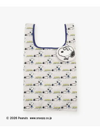 ケース付きショッピングバッグ/PEANUTS Afternoon Tea LIVING アフタヌーンティー・リビング バッグ エコバッグ・サブバッグ グレー[Rakuten Fashion]