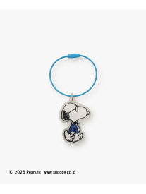 アクリルチャーム/ブルータキシード/PEANUTS Afternoon Tea LIVING アフタヌーンティー・リビング ファッション雑貨 その他のファッション雑貨 ブルー[Rakuten Fashion]