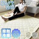 冷感 ラグ 夏 ラグマット 夏用 ひんやり 北欧 おしゃれ シンプル 大きめ q-max 0.3 3層構造 185×185 185×235cm 涼しい 接触冷感ラグマット ひんやりマット ひんやりラグ さらさら 涼感 キルティング 滑り止め 正方形 長方形 ズレ防止