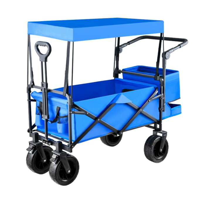 楽天市場】キャリーワゴン 屋根付き 大容量180L 耐荷重225kg 