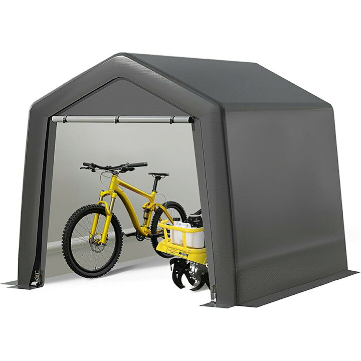 楽天市場】サイクルハウス 屋外収納物置 自転車置き場 サイクルポート 