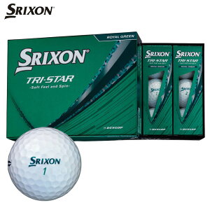 [2026�N���f��]�_�����b�v SRIXON �X���N�\�� TRI STAR �g���C�X�^�[ �S���t�{�[�� 1�_�[�X �i12������j ���C�����O���[��