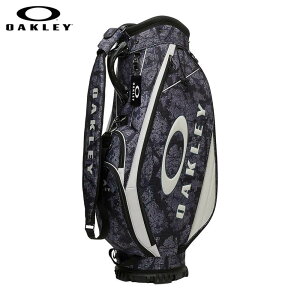 [2026�N���f��] �I�[�N���[ �����Y GOLF BAG 18.0 �L���f�B�o�b�O FOS901967 012 �u���b�N/�O���[