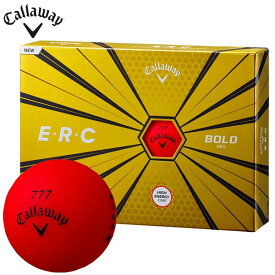 キャロウェイ ERC E・R・C ゴルフボール 1ダース （12球入り） ボールドレッド 特価　【あす楽対応】