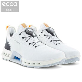 ecco エコー メンズ BIOM COOL4 BOA バイオム C4 ボア スパイクレス ゴルフシューズ 130424 01007 WHITE [2022年モデル]　【あす楽対応】