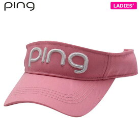 PING ピン レディース Deo.0 デオゼロ ツアー サンバイザー HW-L2302 36813-03 Pink ゴルフウェア [2023年モデル]