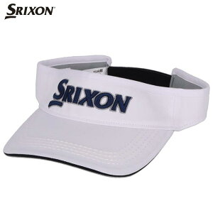ダンロップ SRIXON スリクソン メンズ ツアープロモデル サンバイザー SMH3331X ホワイトネイビー ゴルフウェア