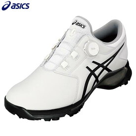 ASICS アシックス メンズ GEL-ACE PRO M BOA ゲルエース プロ M ボア ソフトスパイク ゴルフシューズ 1111A229 100 ホワイト×ブラック [2023年モデル]　【あす楽対応】