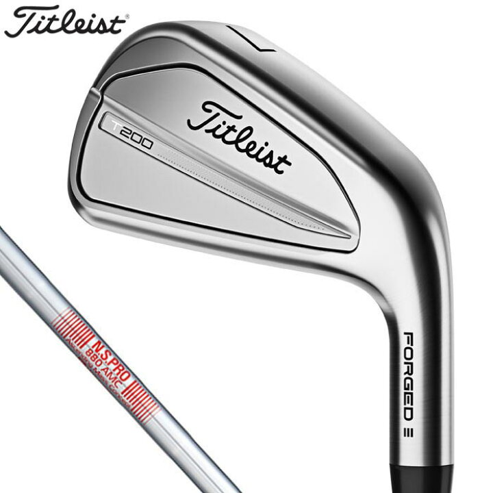 楽天市場】タイトリスト T200 アイアン 6本セット （＃5〜9、PW） N.S. 