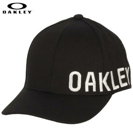 オークリー メンズ OAKLEY LOGO CAP FA 23.0 サイドロゴ刺繍 キャップ FOS901579 02E ブラックアウト [2023年モデル]　【あす楽対応】