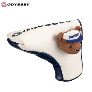 オデッセイ ユニセックス Bear Blade Putter Cover ベア ブレード パターカバー FW 23 JM 5523152 ブラウン 特価