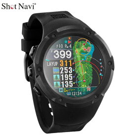 ショットナビ 腕時計型GPSゴルフナビ Shot Navi Evolve PRO Touch エボルブ プロ タッチ ブラック　【あす楽対応】