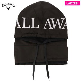 【70％OFF】 キャロウェイ レディース フード付き ネックウォーマー C23298202 1010 ブラック ゴルフウェア [秋冬モデル] 特価