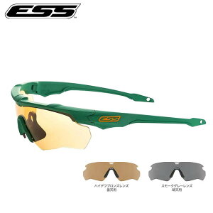 �y�|�C���g10�{�Ҍ����I�z4/1�܂Ł@ESS Crossblade NARO Cerakote 2LENS �T���O���X ��X�C�M �V�O�l�`���[���f�� EE9034-113 Green