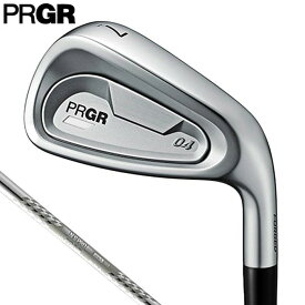 【お買いもの金額に応じてクーポンで最大10000円OFF！】10/18まで　PRGR プロギア 04 ゼロヨン アイアン 単品 SPEC STEEL III Ver.2 スチールシャフト [2024年モデル]