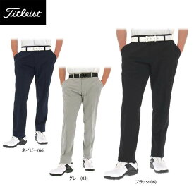 【全品10％OFFクーポン配布中！】8/3 23:59まで　【52％OFF】 タイトリスト メンズ 撥水 UVケア ストレッチ ロングパンツ TLPMP161J [2024年モデル] ゴルフウェア [春夏モデル] 特価