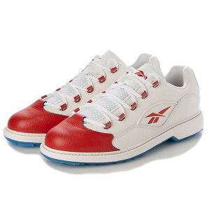 �yGW���ŒZ�����z���I�N�[�|����10000�~�����{P10�{�ȏ��z5/6�܂Ł@Reebok ���[�{�b�N QUESTION GOLF �N�G�X�`���� �S���t �X�p�C�N���X �S���t�V���[�Y 100228246 �z���C�g/���b�h [2025�N���f��]