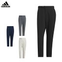 【全品10％割引クーポン開催中！】11/3まで　【50％OFF】 アディダス メンズ ロゴデザイン コードカオス テーパード ロングパンツ KSL83 [2024年モデル] ゴルフウェア [秋冬モデル] 特価