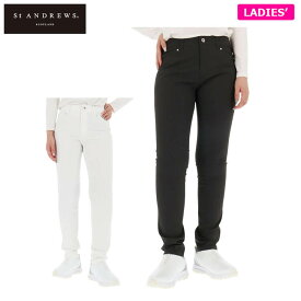 【50％OFF】 セントアンドリュース レディース サッカー ストレッチ ロングパンツ 043-4231952 [2024年モデル] ゴルフウェア [秋冬モデル] 特価