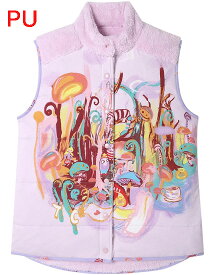 【tsumori　chisato】ツモリチサト表側はふわっとやわらかなスムース素材、内側はフリ−ス素材を使用 ベスト