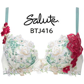 20%OFF＆送料無料!!【ワコール　サルート】16グループプッシュアップブラジャー　D・E・Fカップ