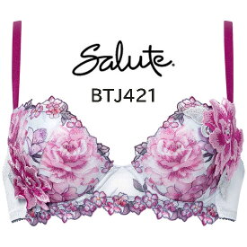 20%OFF&送料無料!!【ワコール　サルート】21グループ プッシュアップブラジャー　D・E・Fカップ