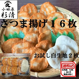 さつま揚げ お試し お中元 父の日 詰め合わせ 小田原 すぎせい 揚げかま つけあげ てんぷら ご当地 グルメ おでん 鍋18枚入り 手作り セット ギフト 練り物 贈り物 贈答用 さつまあげ 薩摩揚げ 真空 小分け 父の日