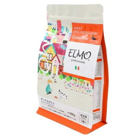 ドッグフード ELMO エルモ プロフェッショナーレ ダック&ポテト グレインフリー 成犬用 800g ペット用品 【新品】 新着