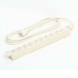 1Uコンセントバー アメリカン電機 HKC0530 抜止形 10ヶ口 接地形2P 15A 125V 15A NEMA 5-15 平刃形入力プラグ 住宅設備 【新品】 新着