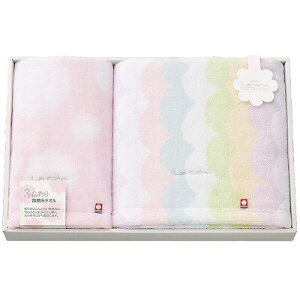 今治タオル バス・フェイスタオルセット LCA-400 ピンク 日用品 内祝い お返し 出産内祝い 結婚内祝い 御祝 お供え 御供 お歳暮 御歳暮 七五三内祝 香典返し 快気祝い 快気内祝い