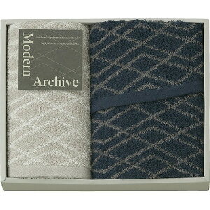 送料無料 送料込 Modern Archive スリムバスタオル&フェイスタオル ネイビー MAC2525NV 内祝い お返し 出産内祝い 結婚内祝い 御祝 お歳暮 御歳暮 七五三内祝 香典返し 粗供養 お供え 御供 快気祝