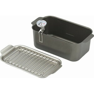 食彩亭 角型蓋付天ぷら鍋(アミ・温度計付) TP-16 内祝い お返し 出産内祝い 結婚内祝い 御祝 お歳暮 御歳暮 七五三内祝 香典返し 粗供養 お供え 御供 快気祝い 快気内祝