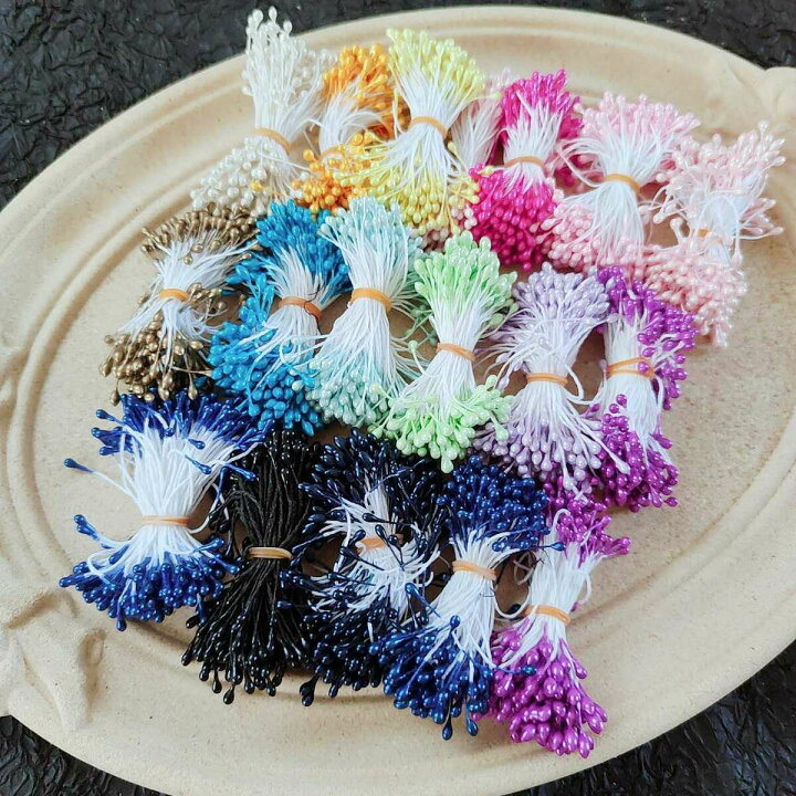 楽天市場】パールカラー 1束×150本 花芯 つまみ細工 ペップ  