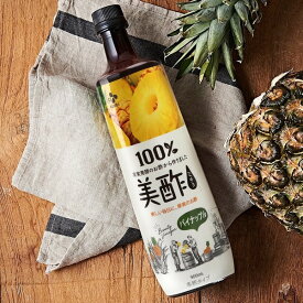 [CJ] プチジェル美酢 (ミチョ) パイナップル/900ml 健康酢 お酢ドリンク 飲む酢 おいしいお酢 美味しいお酢 美味しい酢 フルーツ酢 ミチョ 美酢 みちょ 飲む酢 健康酢 果実酢 ダイエット酢 飲み比べ 詰め合わせ