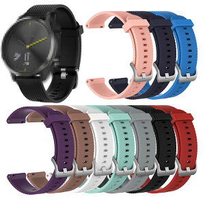 Garmin vivomove HR �������X�g�o���h �����x���g �������� TPU 6�F Quick Release �o���h 20mm Sports �X�|�[�c �K�[�~��