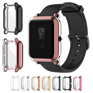 Amazfit GTS 2 mini �N���A�P�[�X/�J�o�[ �ی�P�[�X �J�o�[ �\�t�g���b�L TPU �v���e�N�^�[�J�o�[ �ϏՌ� �\�t�g�P�[�X